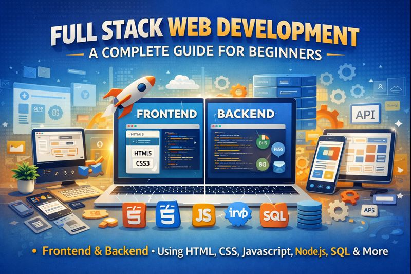 Full Stack Web Development A Complete Guide for Beginners